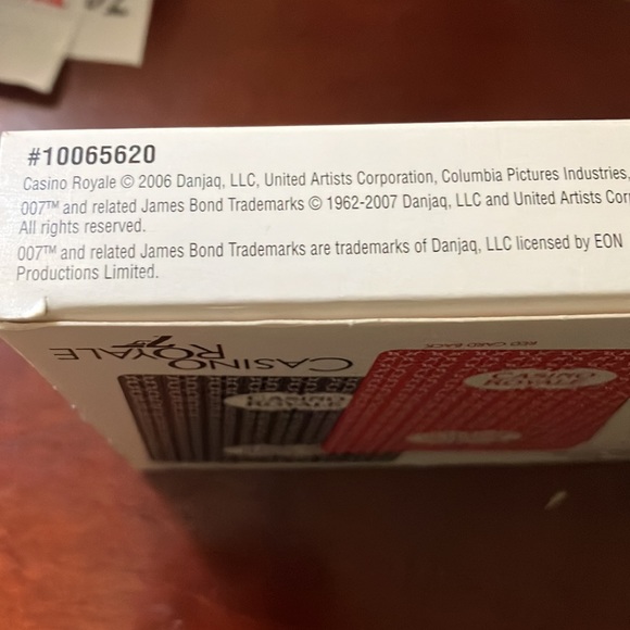 Casino Royals James Bond collection playing cards 2 decks of playing cards poker - Picture 5 of 8